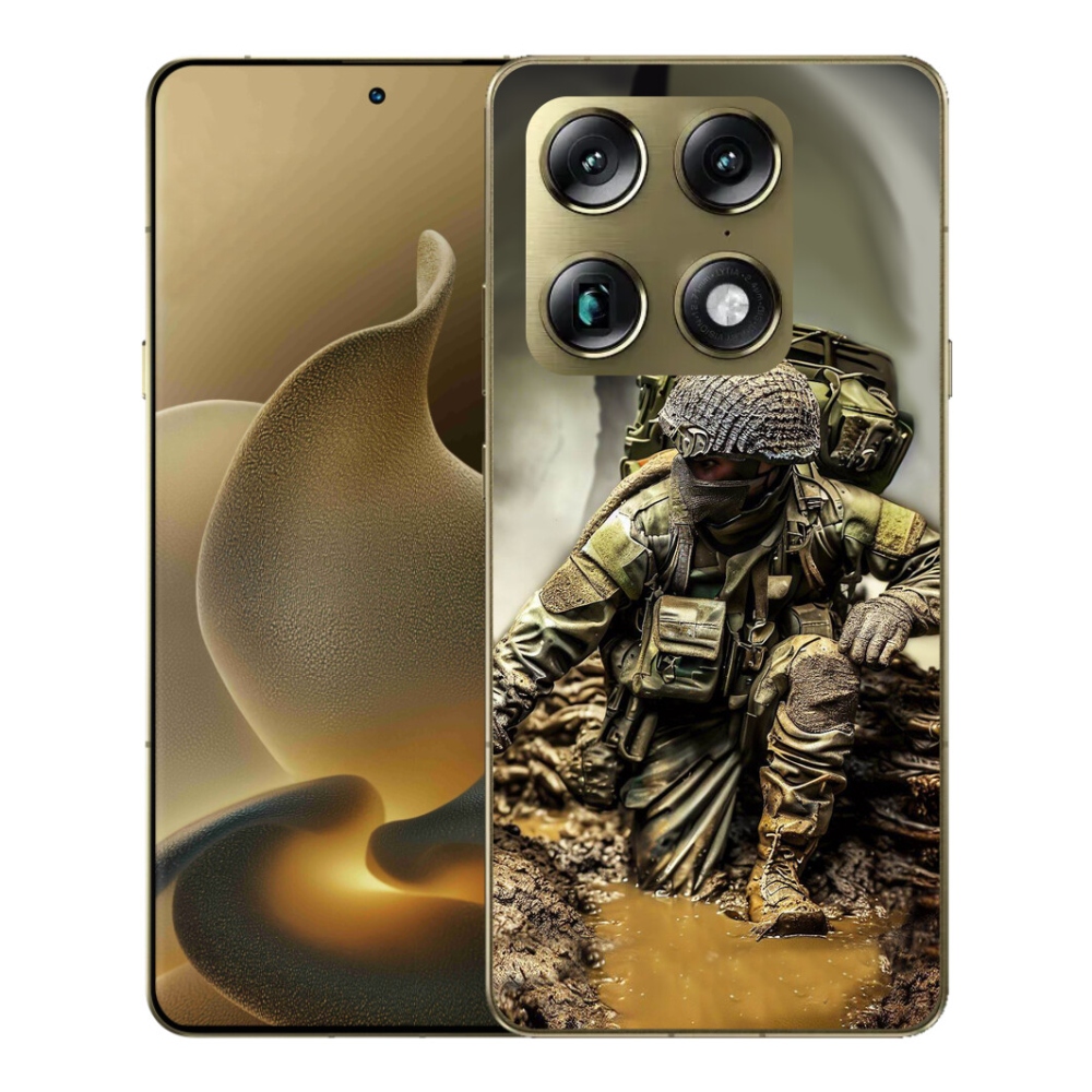 Gelový kryt mmCase na Motorola Signature - voják