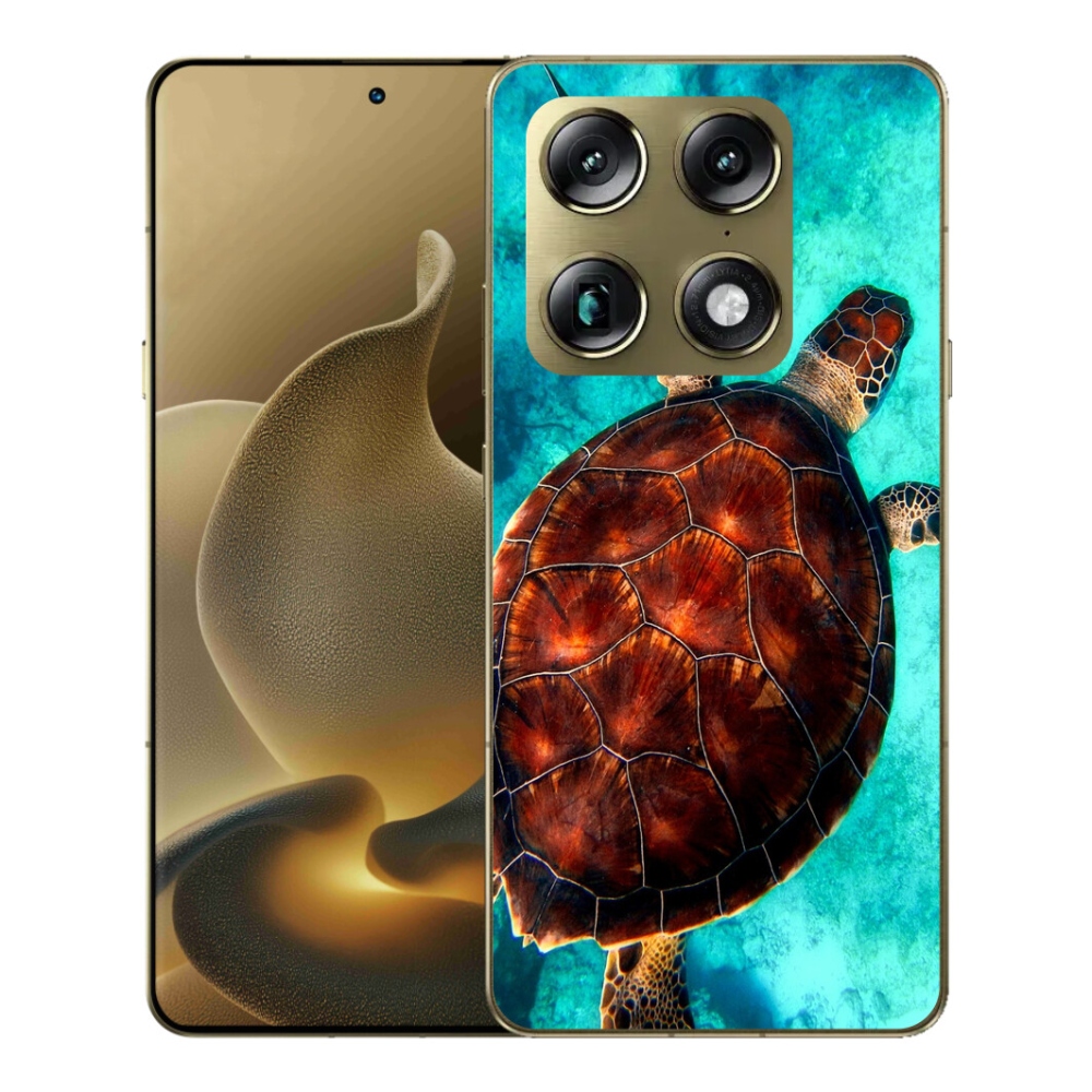 Gelový kryt mmCase na Motorola Signature - želva
