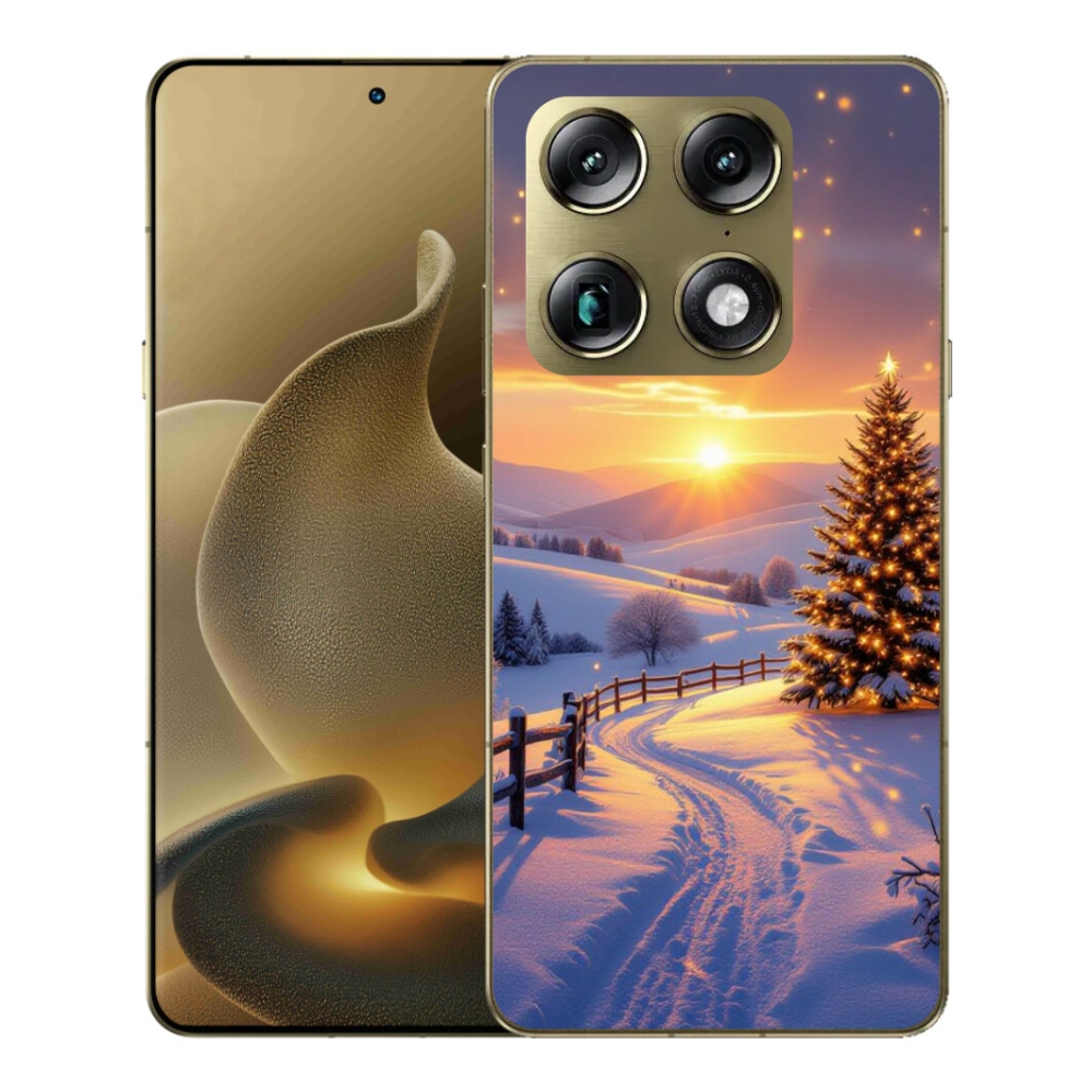Gelový kryt mmCase na Motorola Signature - zimní krajina
