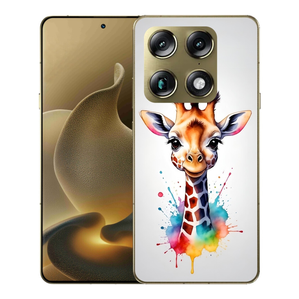 Gelový kryt mmCase na Motorola Signature - žirafa 1