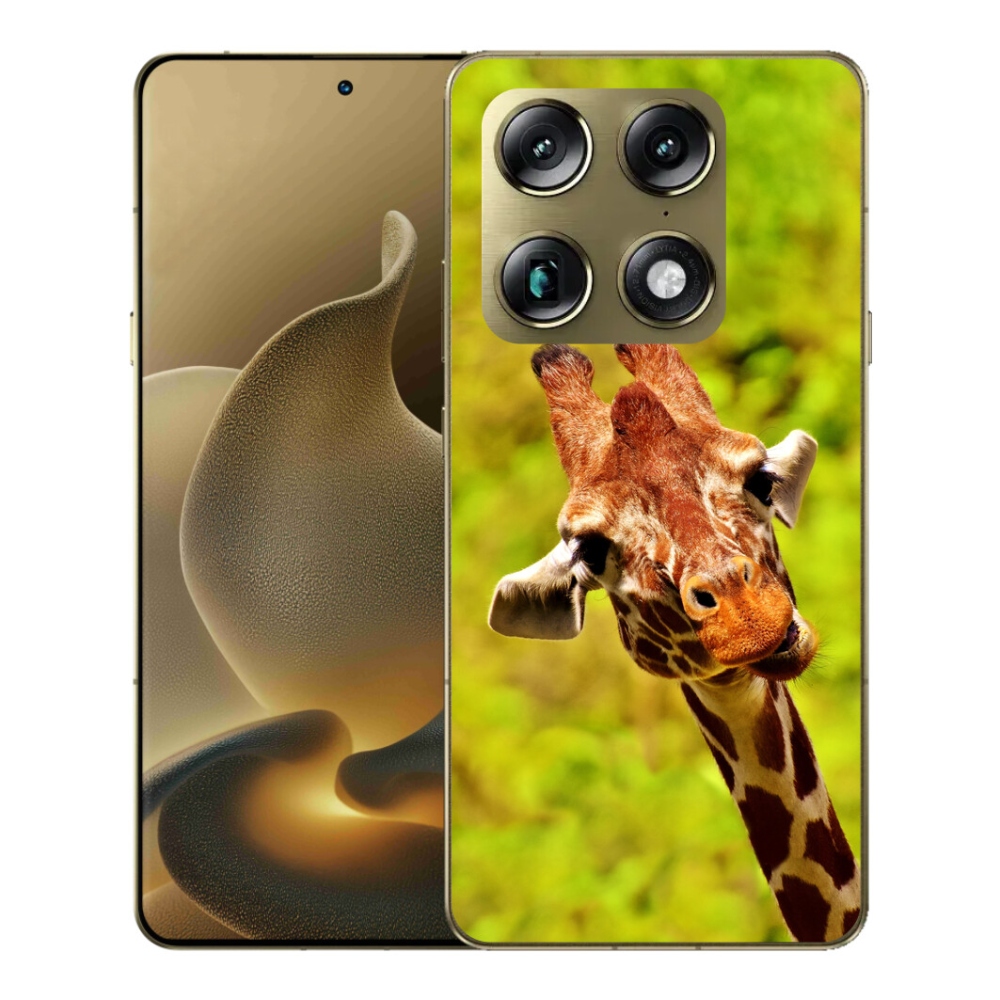 Gelový kryt mmCase na Motorola Signature - žirafa