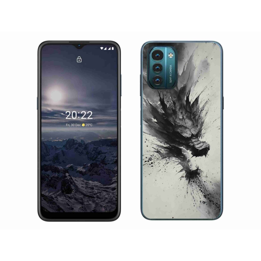 Gelový kryt mmCase na Nokia G11/G21 - abstraktní motiv 32