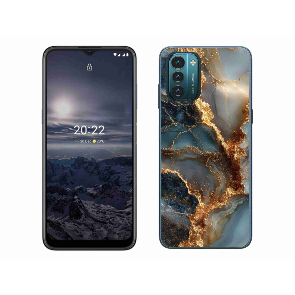 Gelový kryt mmCase na Nokia G11/G21 - abstraktní motiv 33