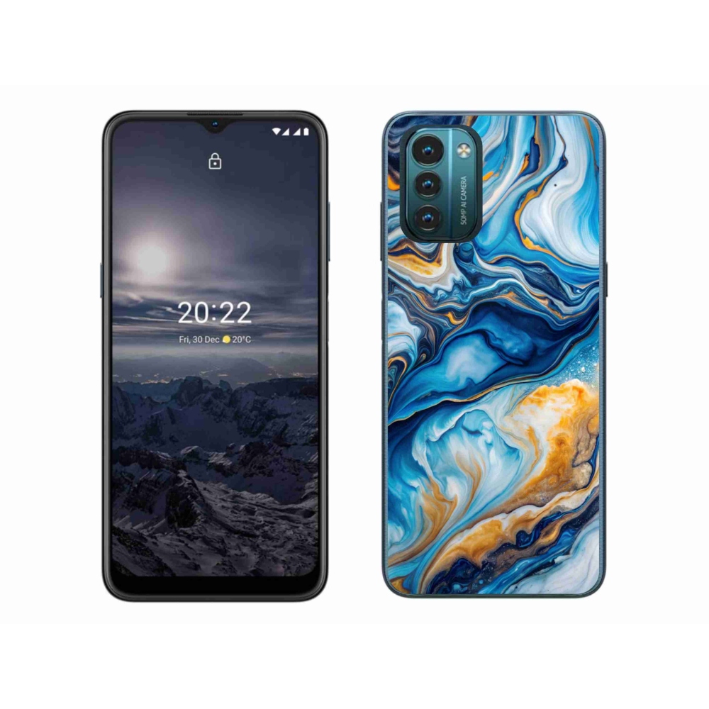 Gelový kryt mmCase na Nokia G11/G21 - abstraktní motiv 34
