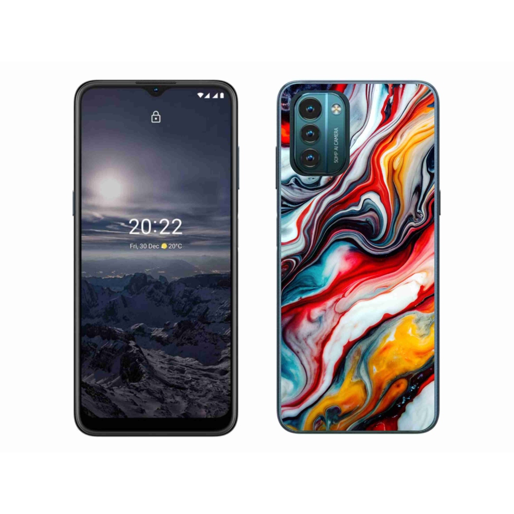 Gelový kryt mmCase na Nokia G11/G21 - abstraktní motiv 35