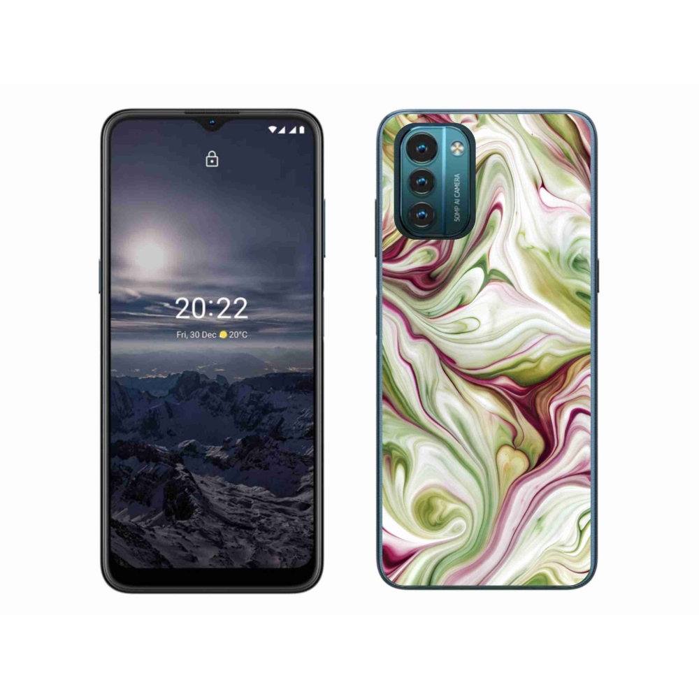 Gelový kryt mmCase na Nokia G11/G21 - abstraktní motiv 36