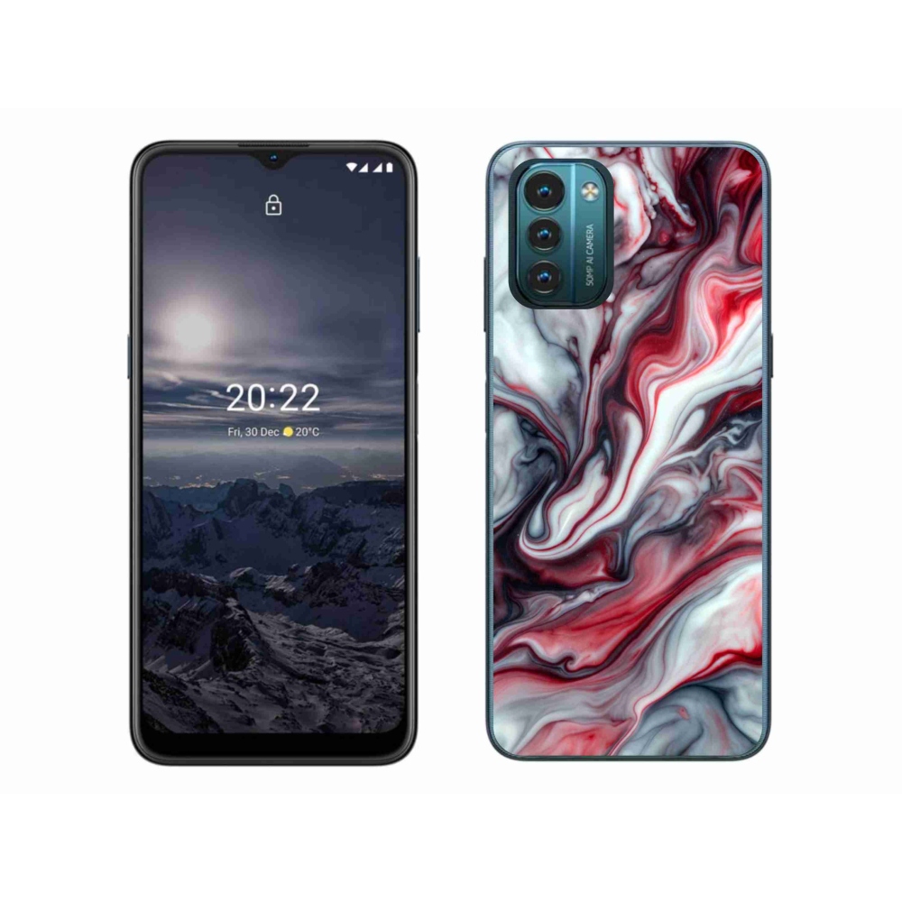 Gelový kryt mmCase na Nokia G11/G21 - abstraktní motiv 37