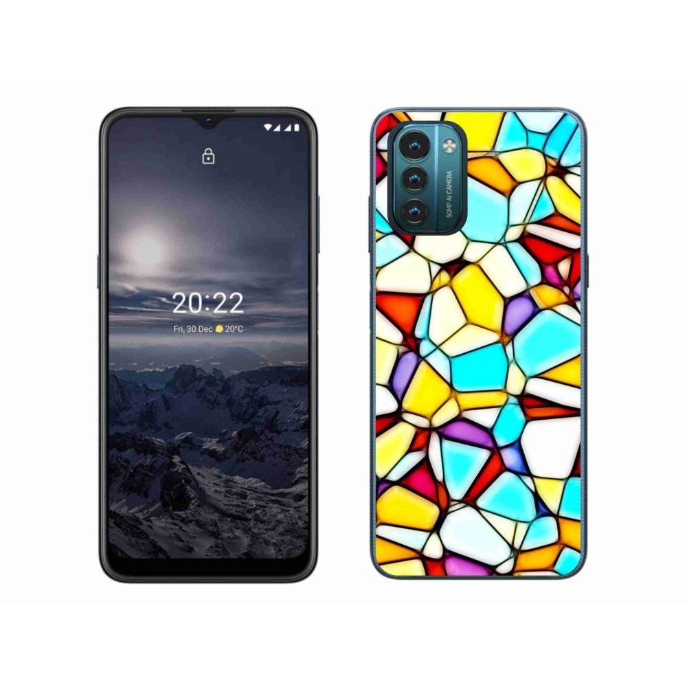 Gelový kryt mmCase na Nokia G11/G21 - abstraktní motiv 40