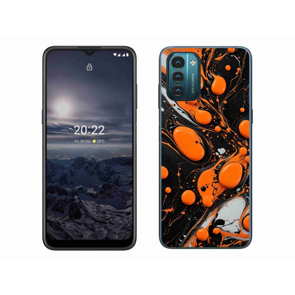 Gelový kryt mmCase na Nokia G11/G21 - abstraktní motiv 41