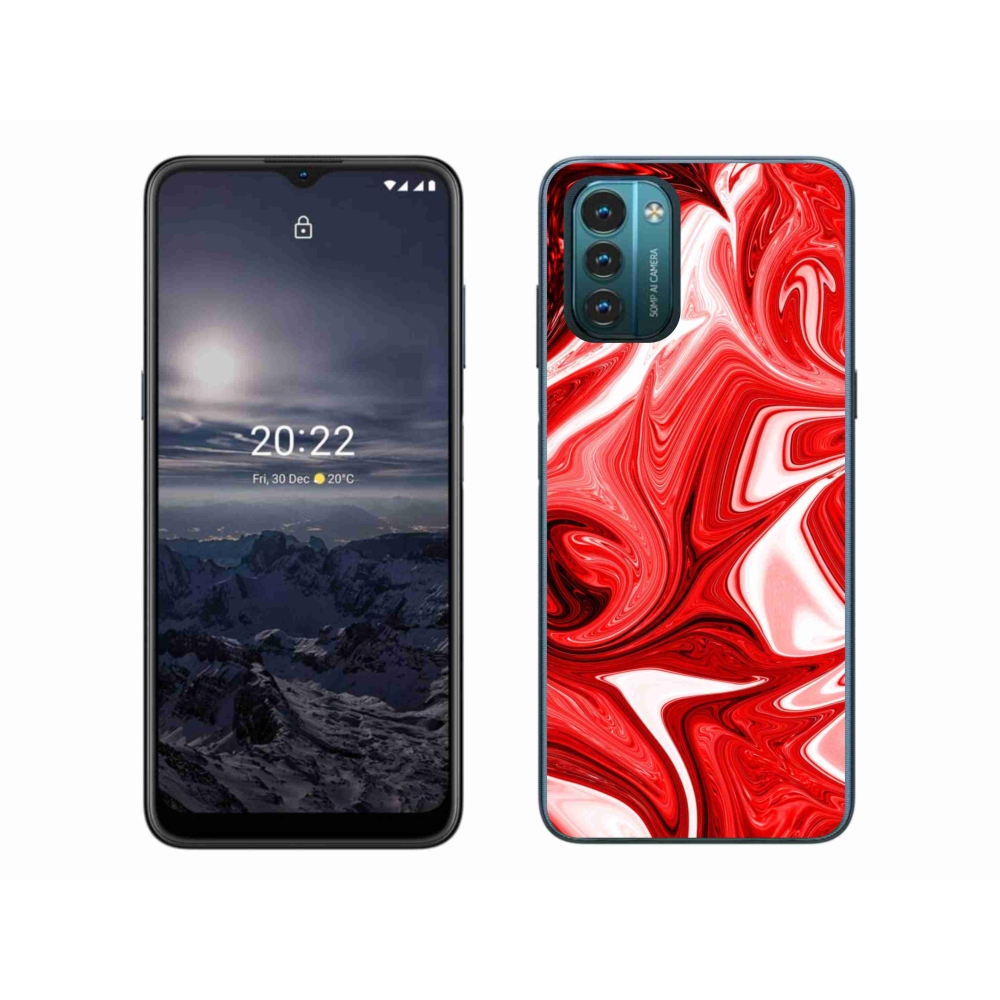 Gelový kryt mmCase na Nokia G11/G21 - abstraktní motiv 43