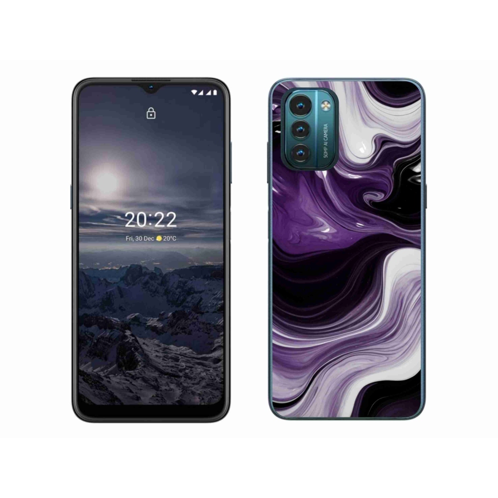 Gelový kryt mmCase na Nokia G11/G21 - abstraktní motiv 46