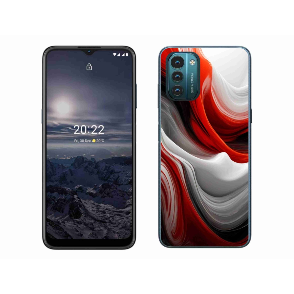 Gelový kryt mmCase na Nokia G11/G21 - abstraktní motiv 47