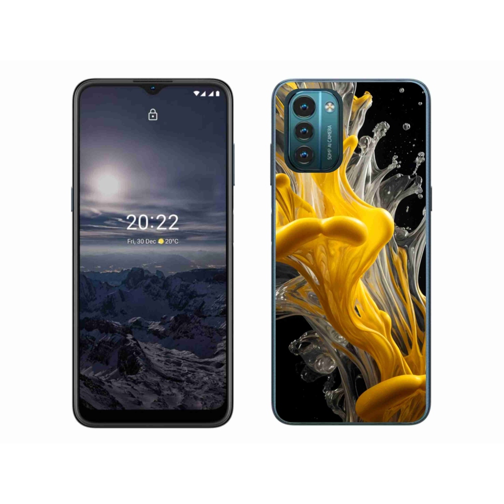 Gelový kryt mmCase na Nokia G11/G21 - abstraktní motiv 48