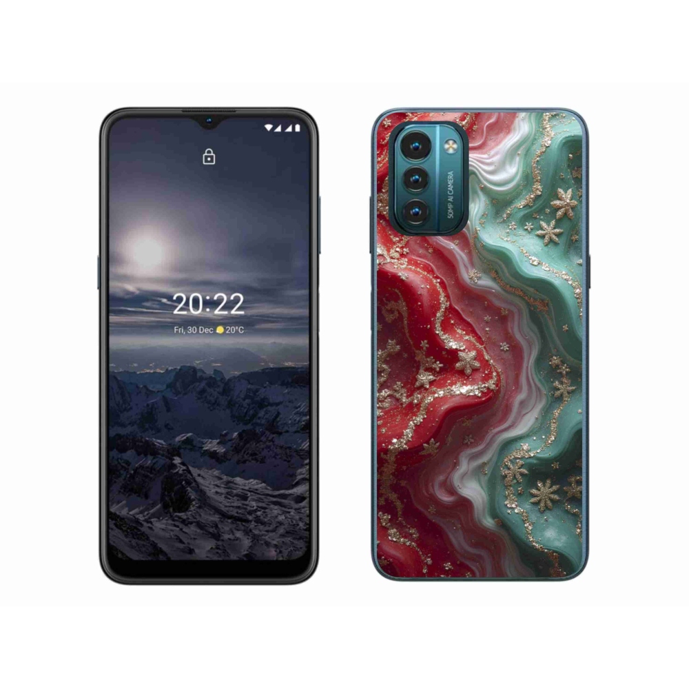 Gelový kryt mmCase na Nokia G11/G21 - abstraktní motiv 54