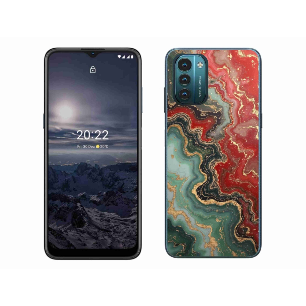 Gelový kryt mmCase na Nokia G11/G21 - abstraktní motiv 55