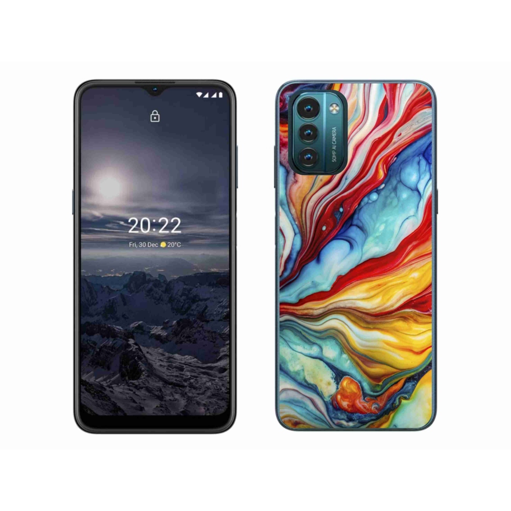 Gelový kryt mmCase na Nokia G11/G21 - abstraktní motiv 58