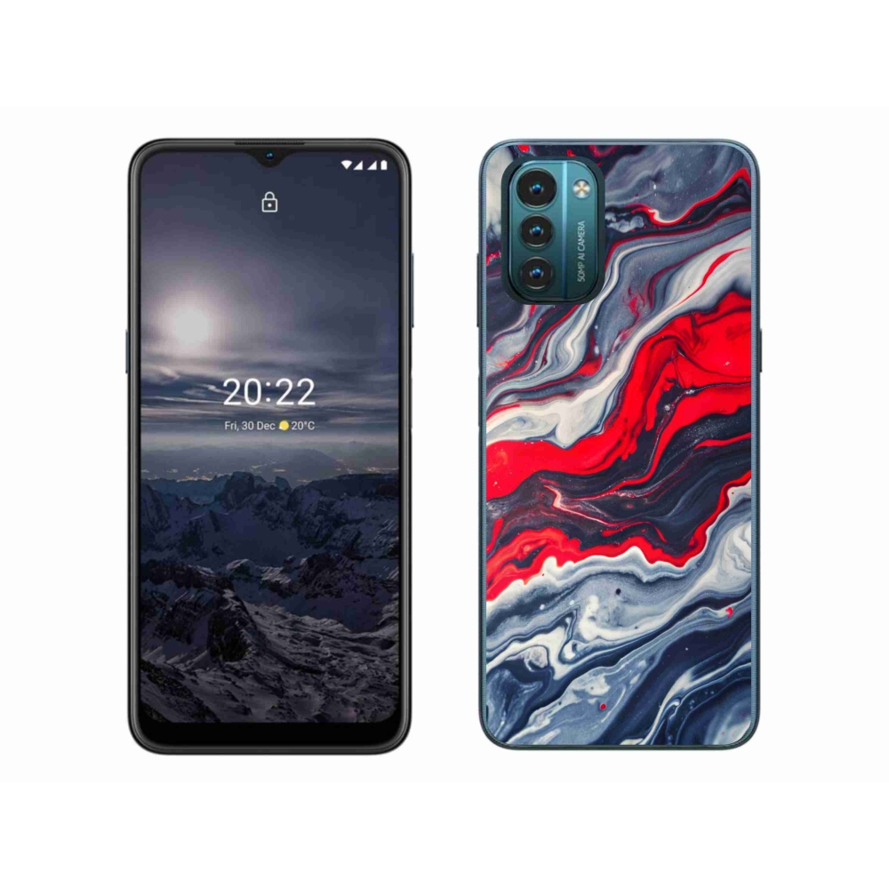 Gelový kryt mmCase na Nokia G11/G21 - abstraktní motiv 59