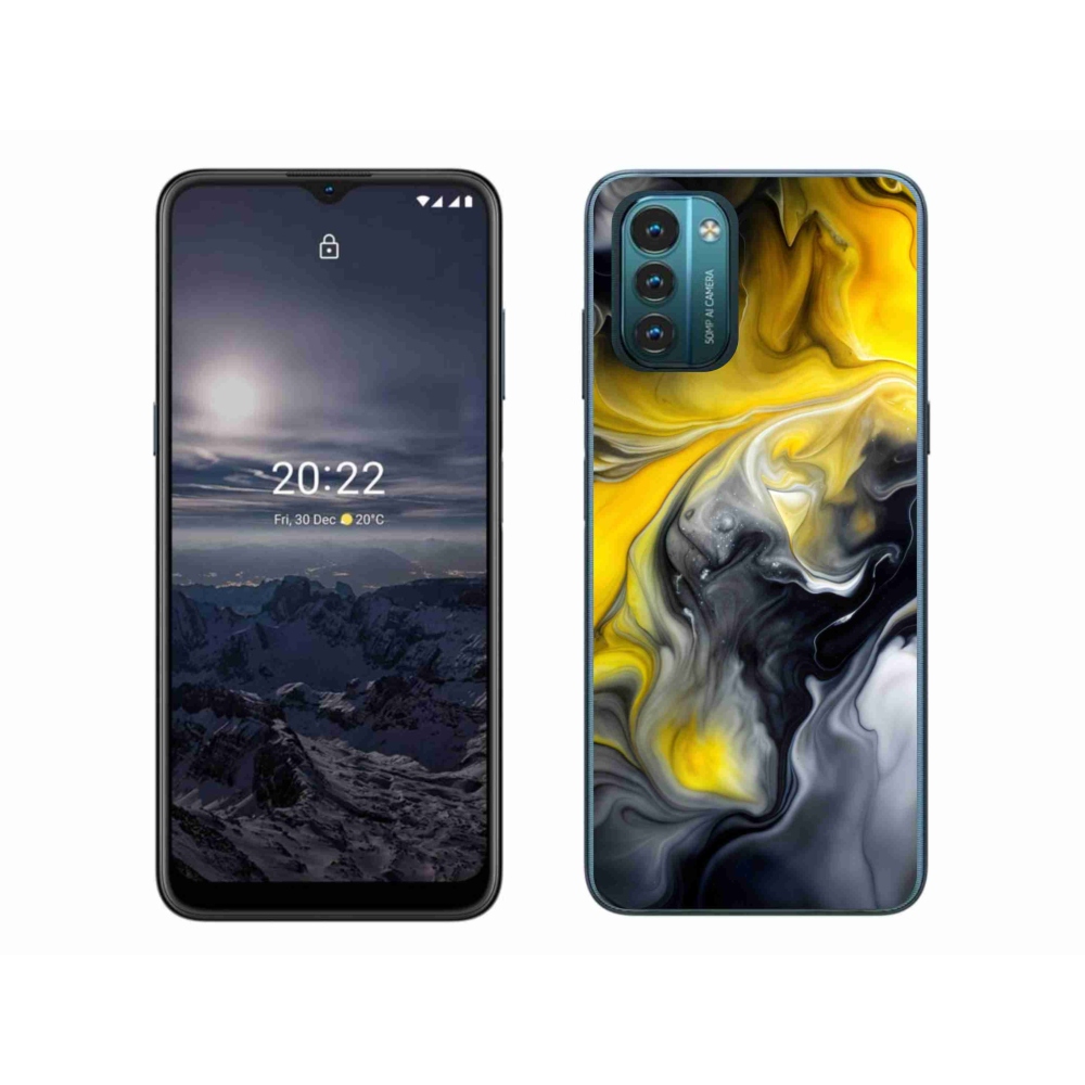 Gelový kryt mmCase na Nokia G11/G21 - abstraktní motiv 60