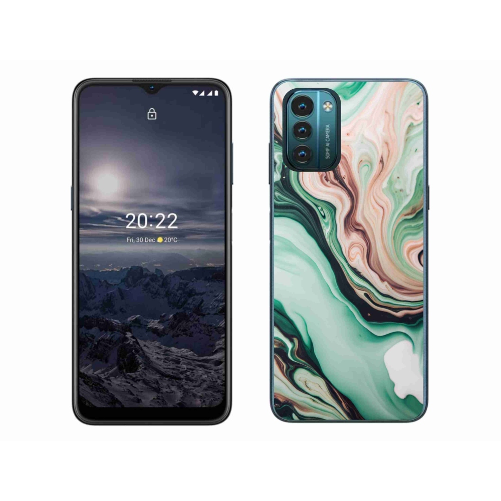 Gelový kryt mmCase na Nokia G11/G21 - abstraktní motiv 62