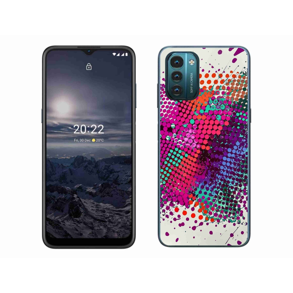 Gelový kryt mmCase na Nokia G11/G21 - abstraktní motiv 65