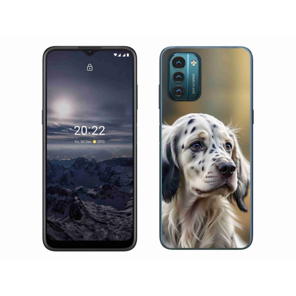 Gelový kryt mmCase na Nokia G11/G21 - anglický setr