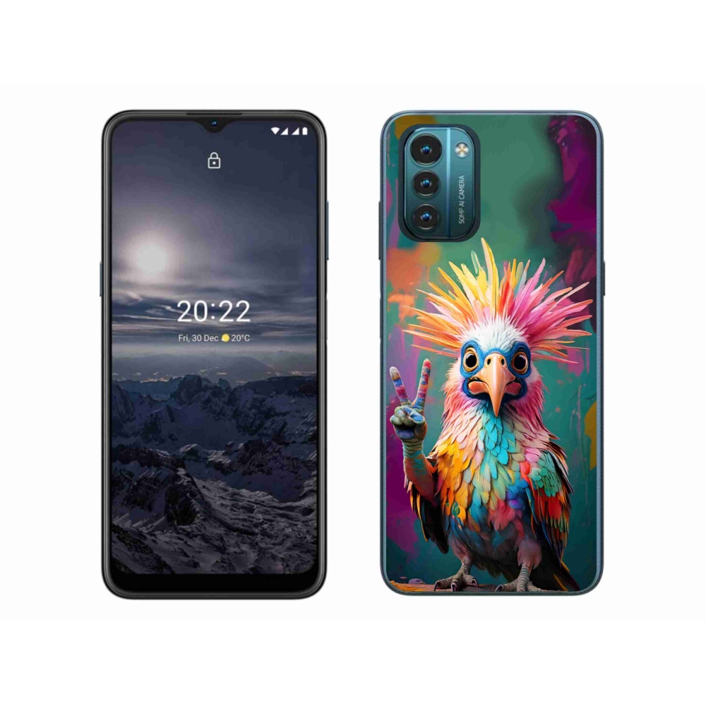 Gelový kryt mmCase na Nokia G11/G21 - barevný rebel