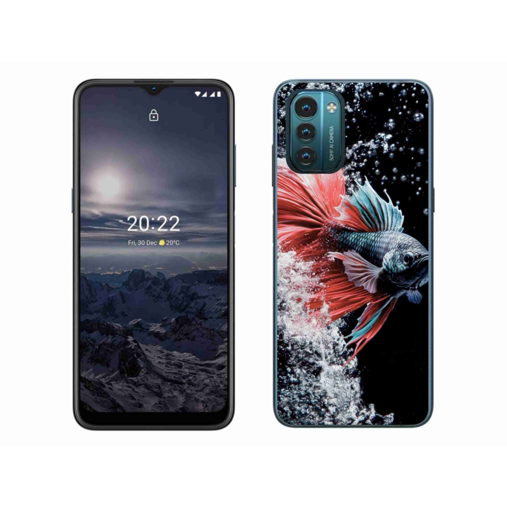 Gelový kryt mmCase na Nokia G11/G21 - bojovnice pestrá