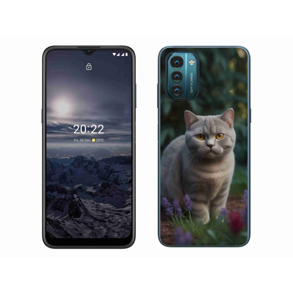 Gelový kryt mmCase na Nokia G11/G21 - britská kočka