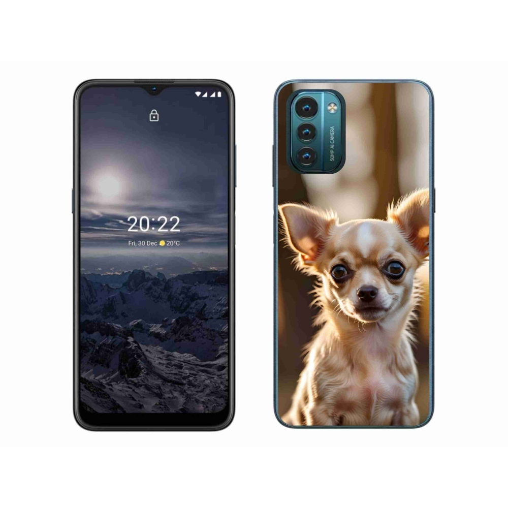 Gelový kryt mmCase na Nokia G11/G21 - čivava 6