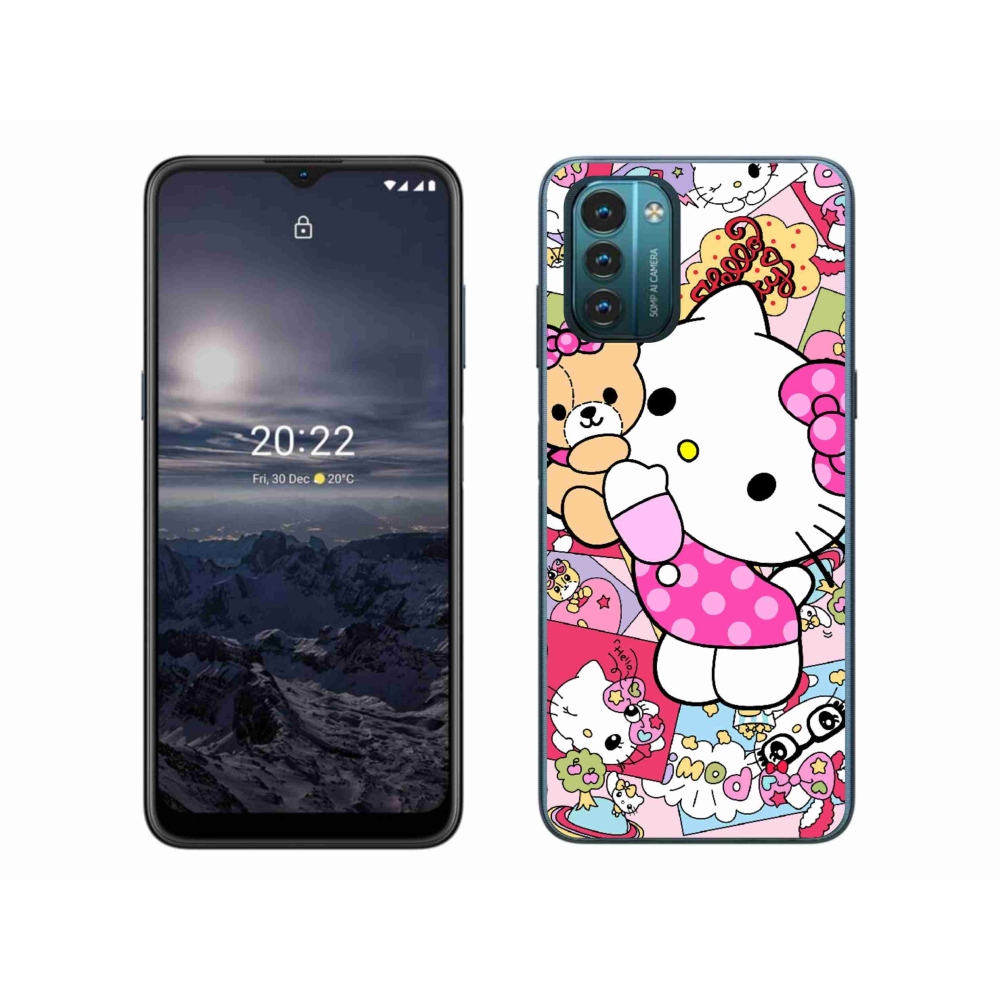 Gelový kryt mmCase na Nokia G11/G21 - cute kitty