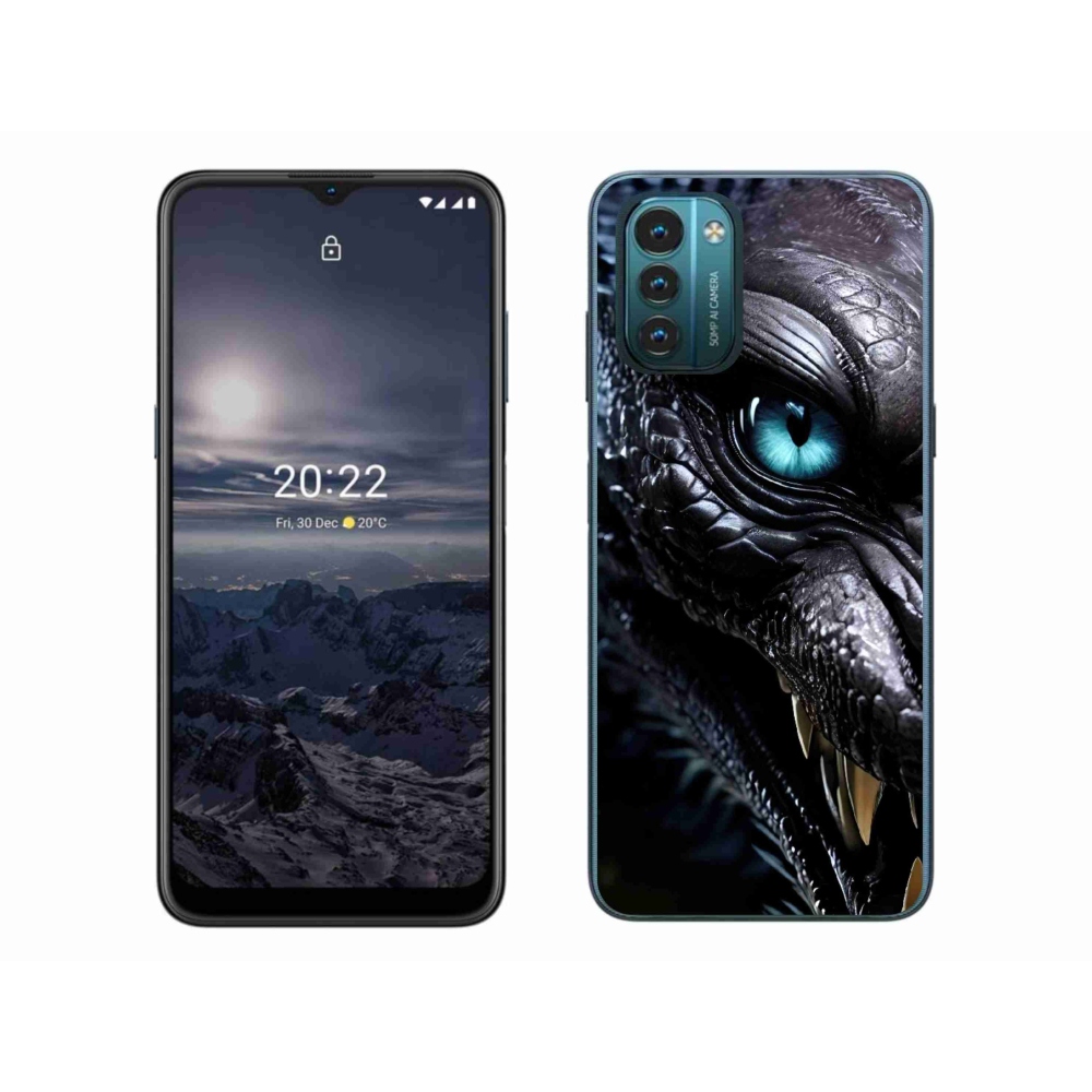 Gelový kryt mmCase na Nokia G11/G21 - dračí pohled