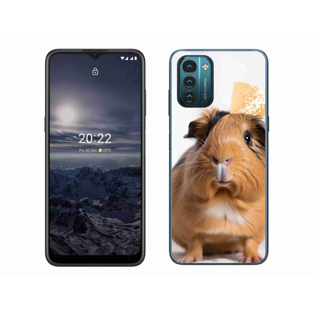 Gelový kryt mmCase na Nokia G11/G21 - hnědé morče