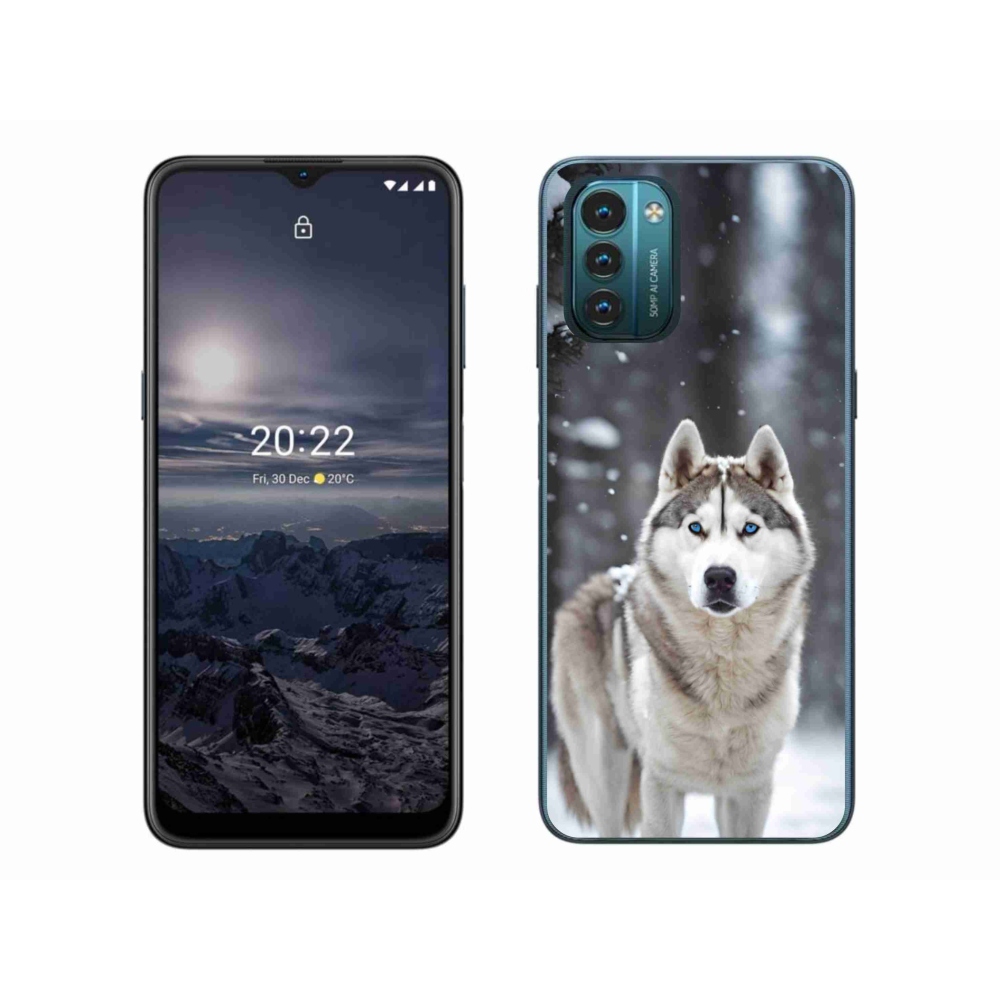 Gelový kryt mmCase na Nokia G11/G21 - husky 2