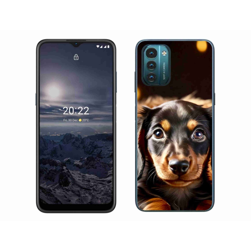 Gelový kryt mmCase na Nokia G11/G21 - jezevčík