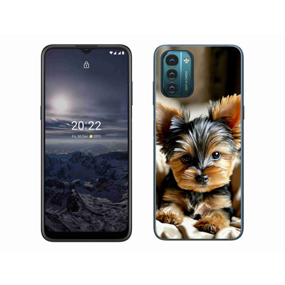 Gelový kryt mmCase na Nokia G11/G21 - jorkšír 11