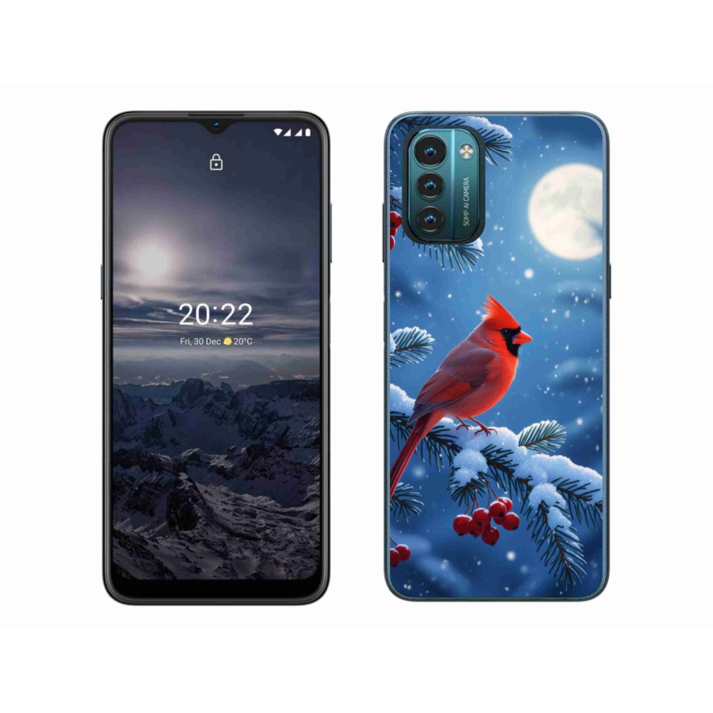 Gelový kryt mmCase na Nokia G11/G21 - kardinál červený