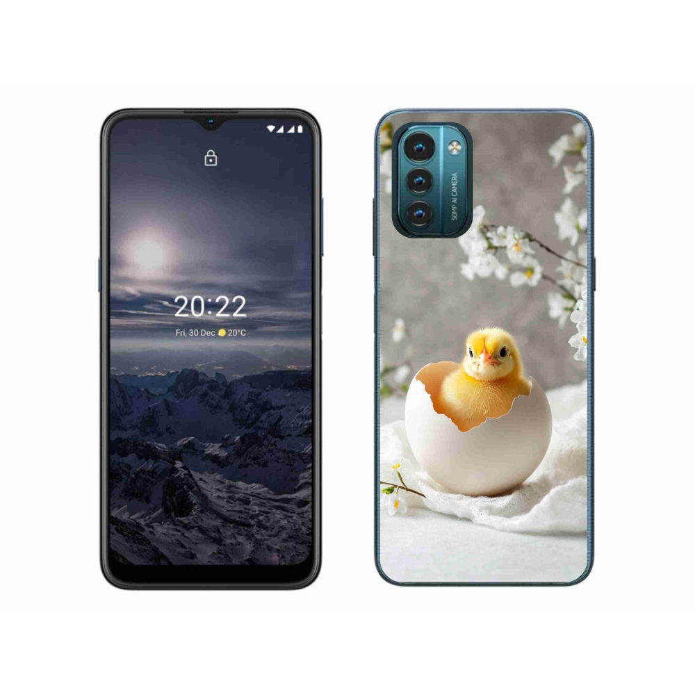Gelový kryt mmCase na Nokia G11/G21 - kuřátko