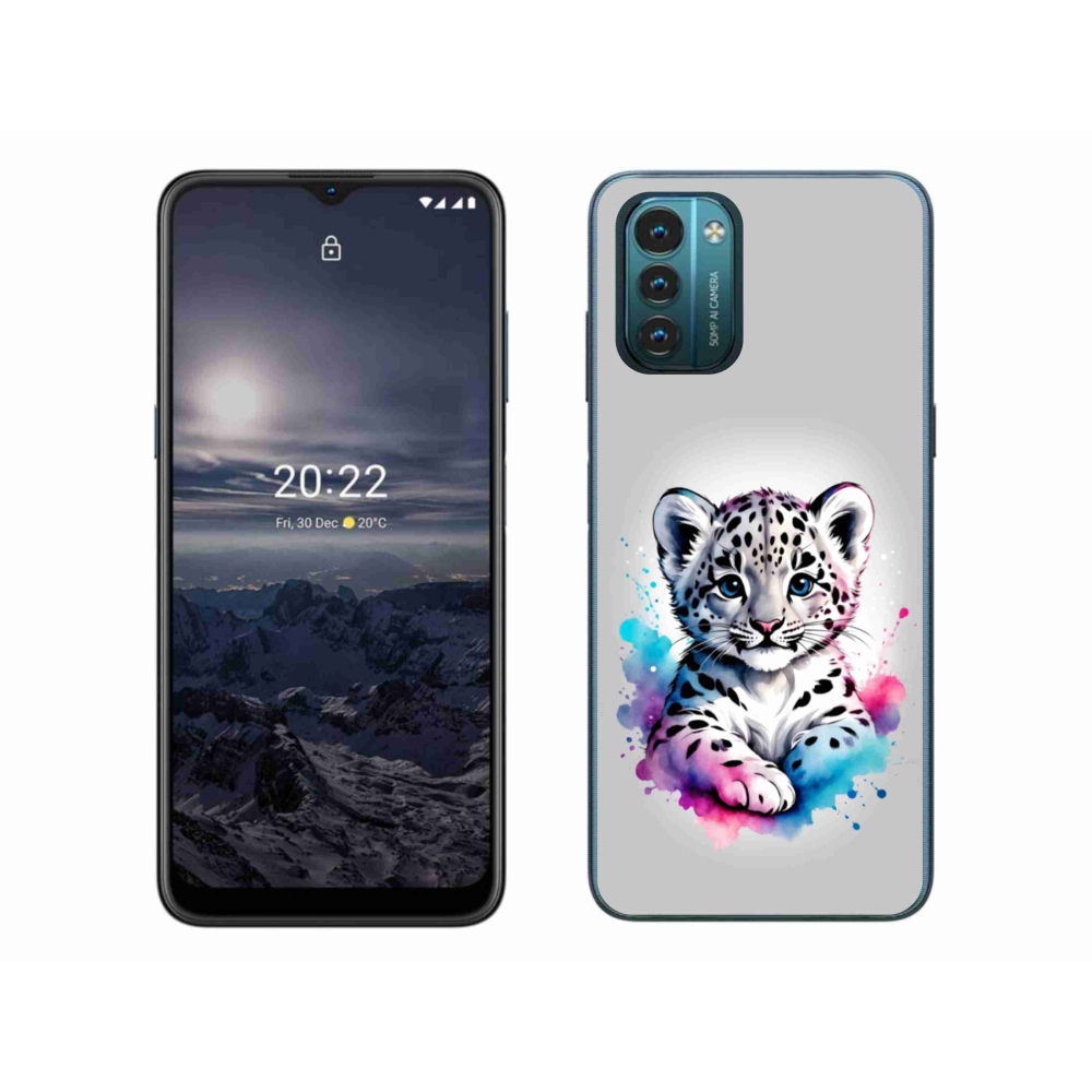 Gelový kryt mmCase na Nokia G11/G21 - levhartí mládě