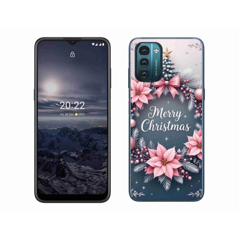 Gelový kryt mmCase na Nokia G11/G21 - merry christmas