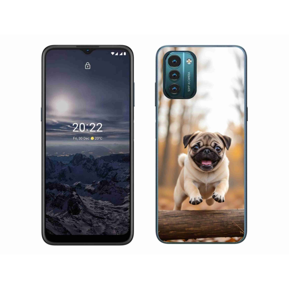 Gelový kryt mmCase na Nokia G11/G21 - mops 2