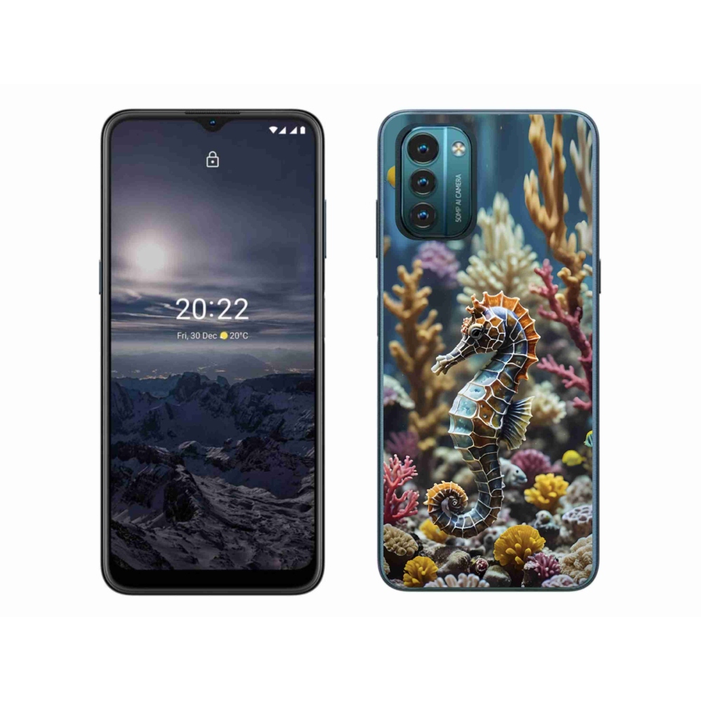 Gelový kryt mmCase na Nokia G11/G21 - mořský koník 2