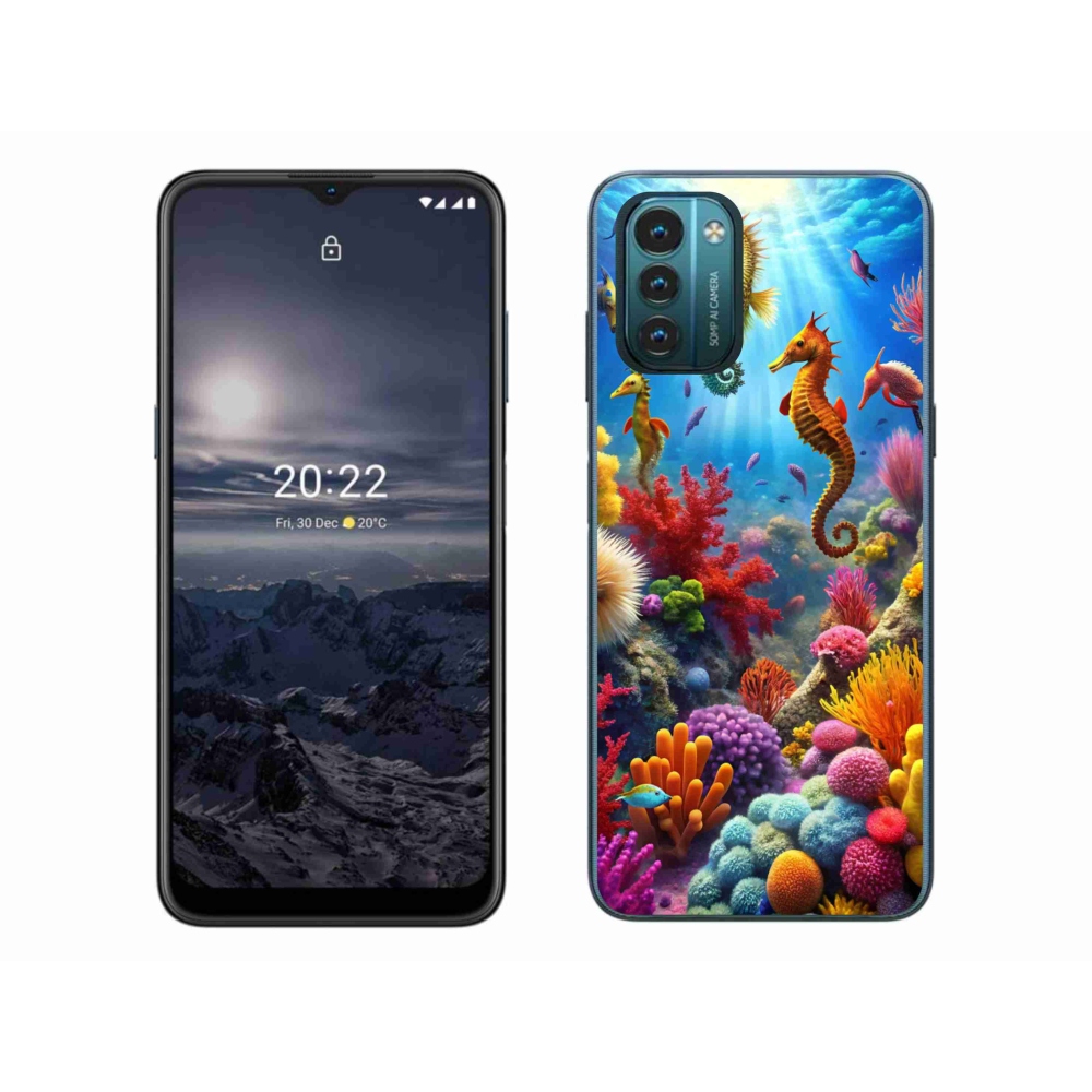 Gelový kryt mmCase na Nokia G11/G21 - mořský svět 3