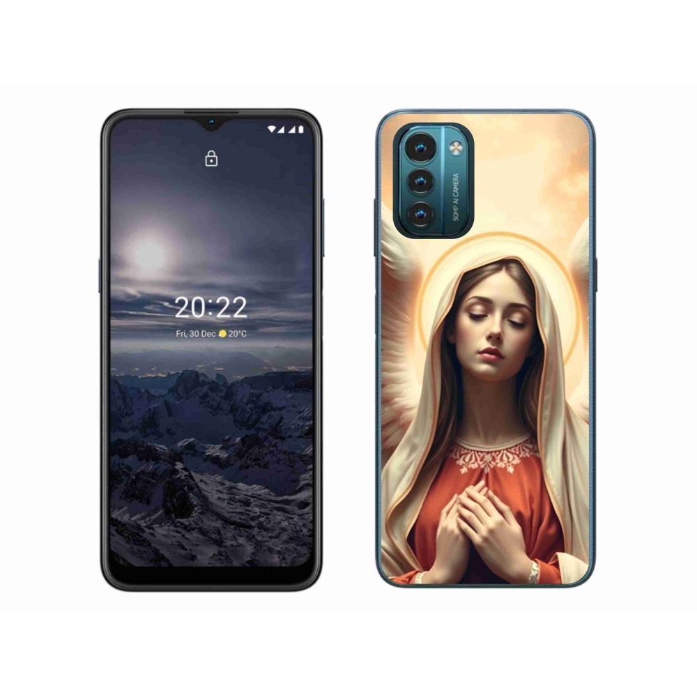 Gelový kryt mmCase na Nokia G11/G21 - náboženský motiv