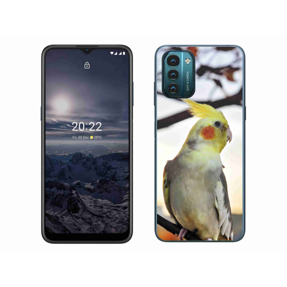 Gelový kryt mmCase na Nokia G11/G21 - papoušek korela