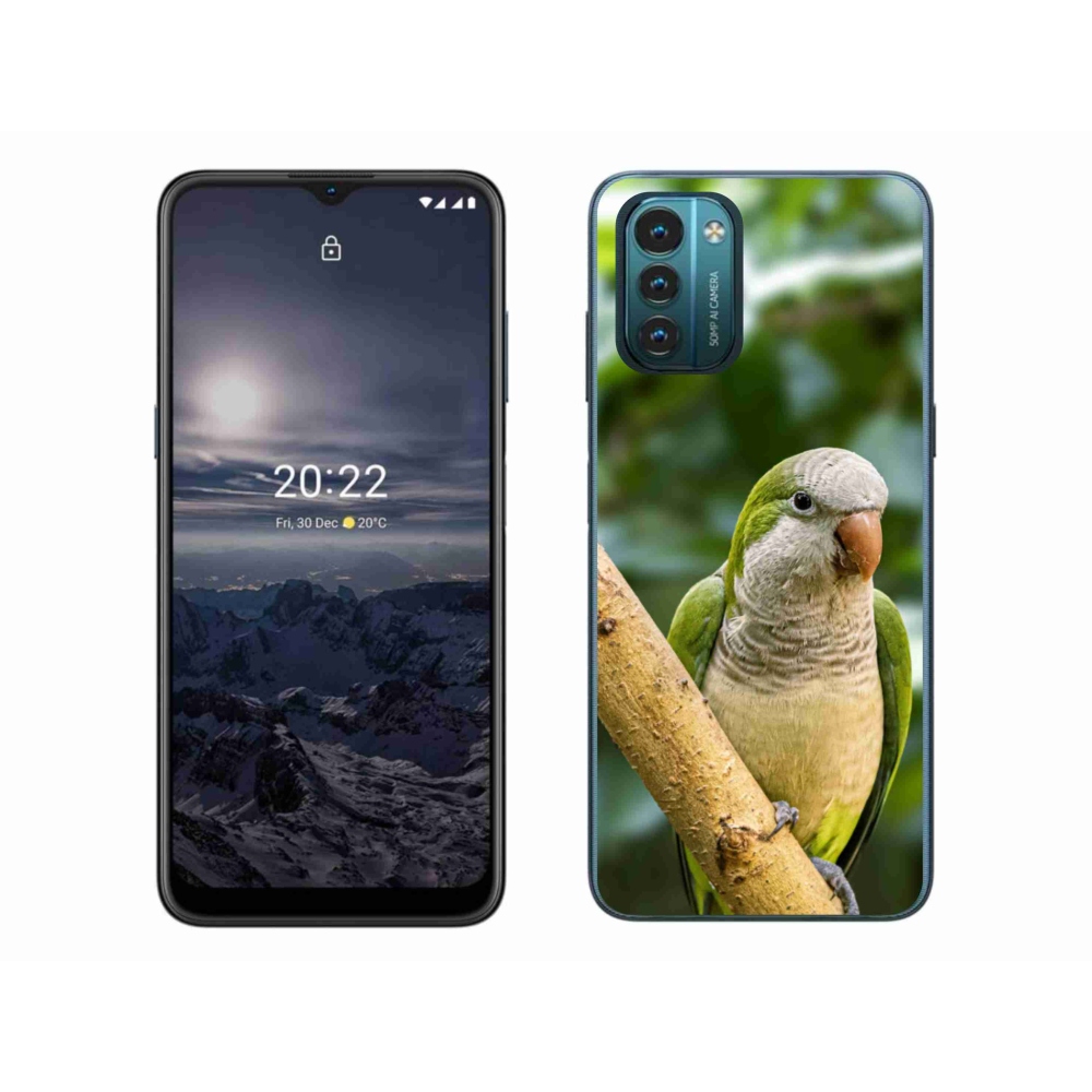 Gelový kryt mmCase na Nokia G11/G21 - papoušek mníšek
