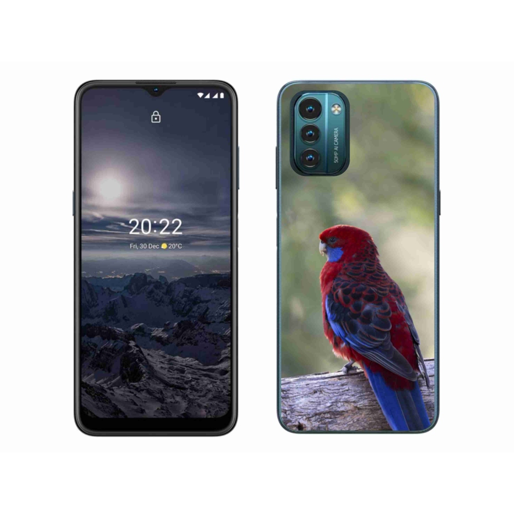 Gelový kryt mmCase na Nokia G11/G21 - papoušek rosela