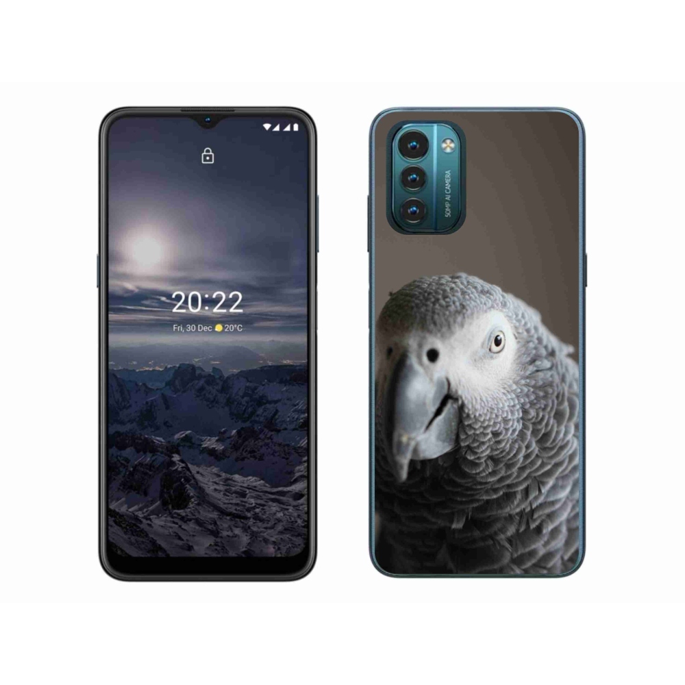 Gelový kryt mmCase na Nokia G11/G21 - papoušek žako 2