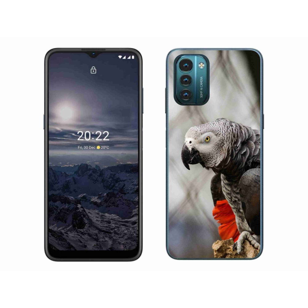 Gelový kryt mmCase na Nokia G11/G21 - papoušek žako 3