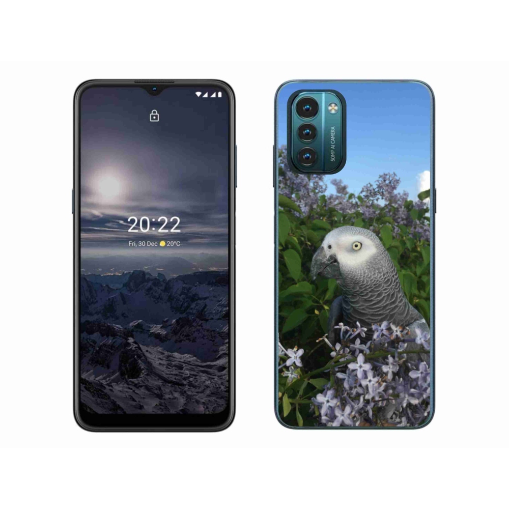 Gelový kryt mmCase na Nokia G11/G21 - papoušek žako