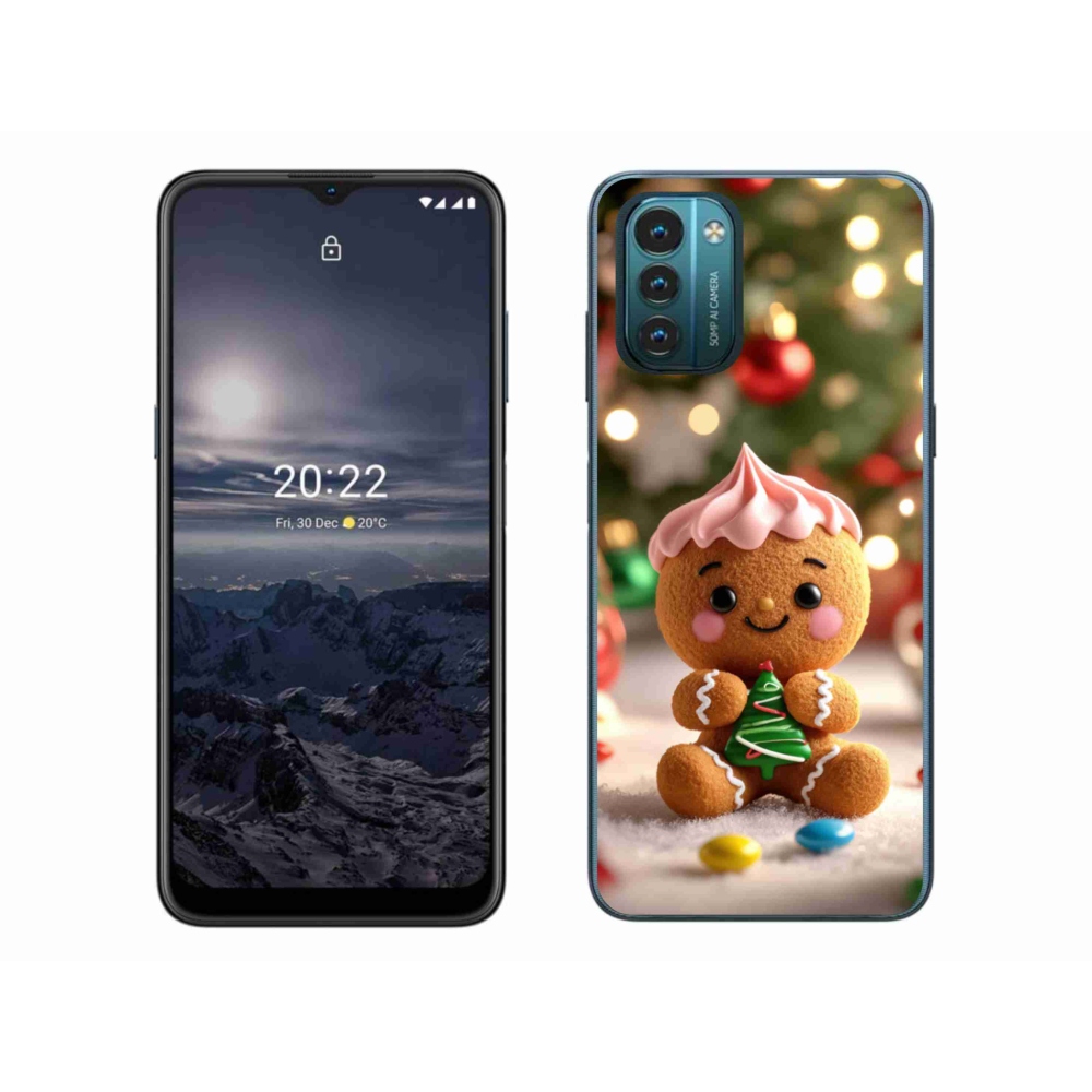 Gelový kryt mmCase na Nokia G11/G21 - perníček